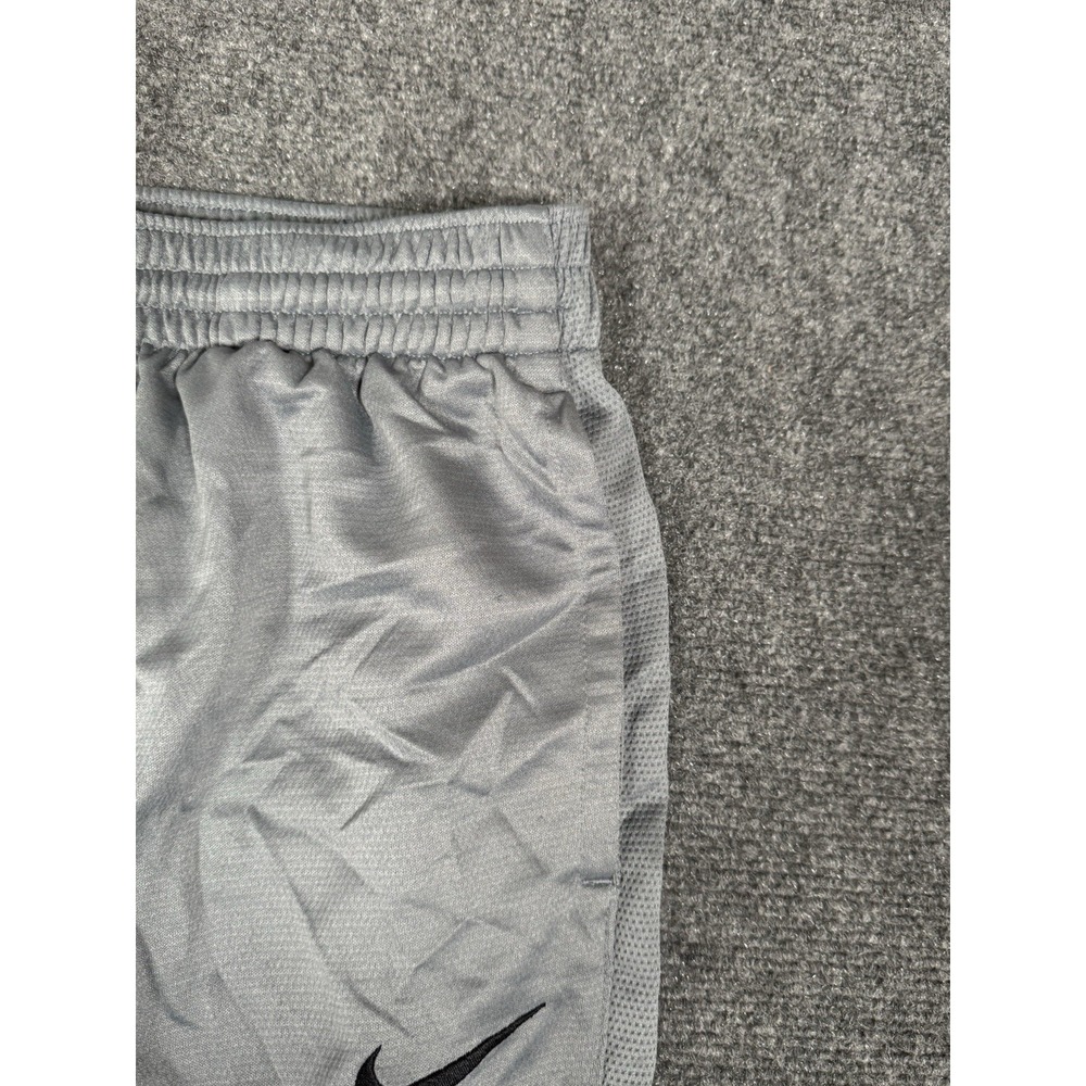 NikePants Mens Medium Gray Dri Fit Basketball Gym Training Sweatpants 30" EUC - Picture 7 of 16